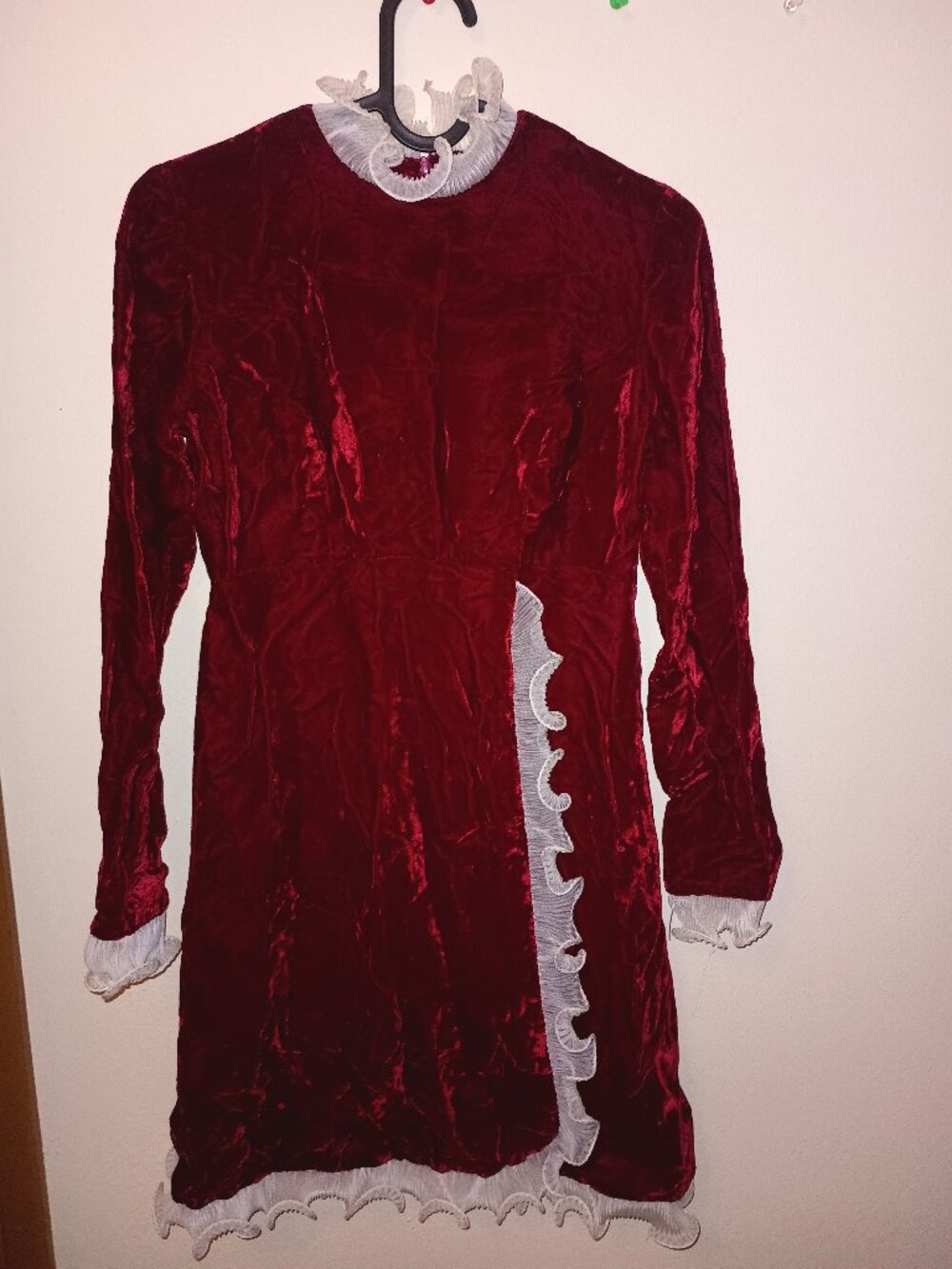 1960 Velvet mini dress